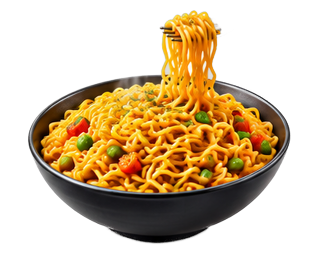 Veg noodles in a bowl