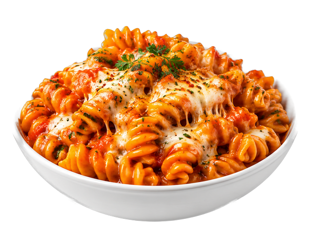 Cheesy pasta bowl